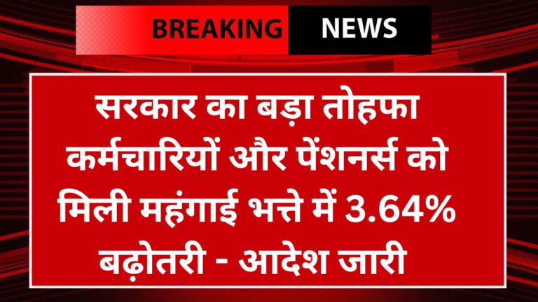 Govt Issued DA Hike Order